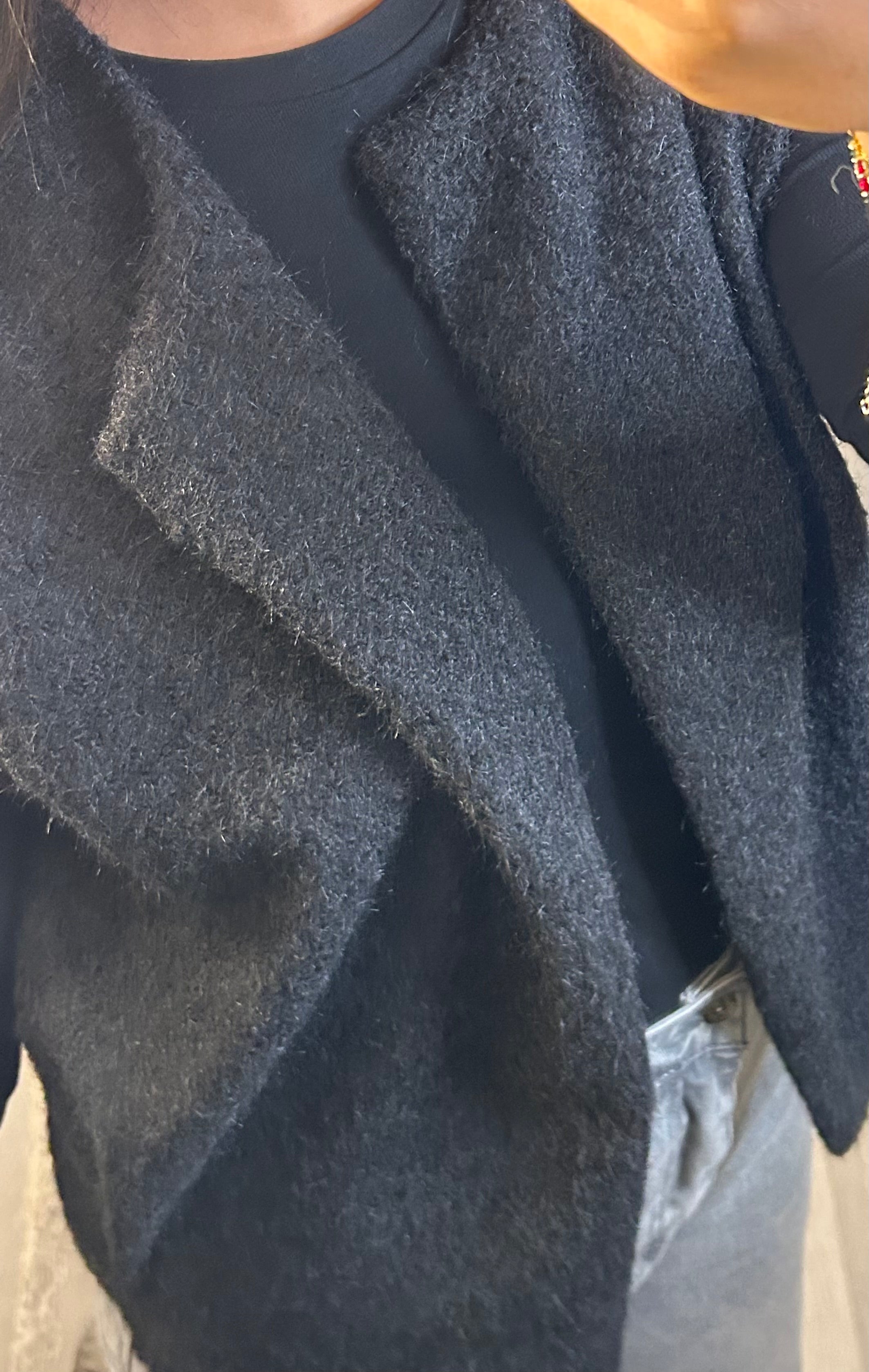 Veste sans manche noir