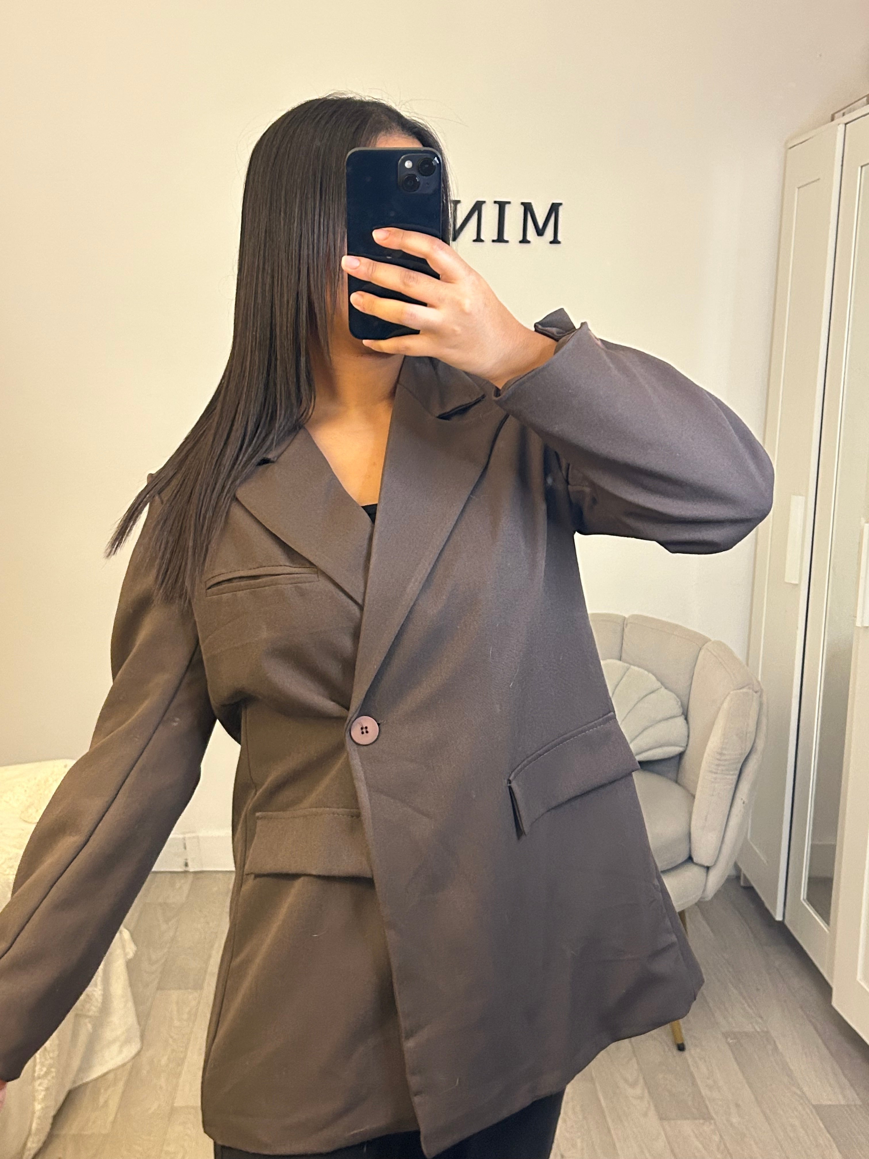 Blazer marron
