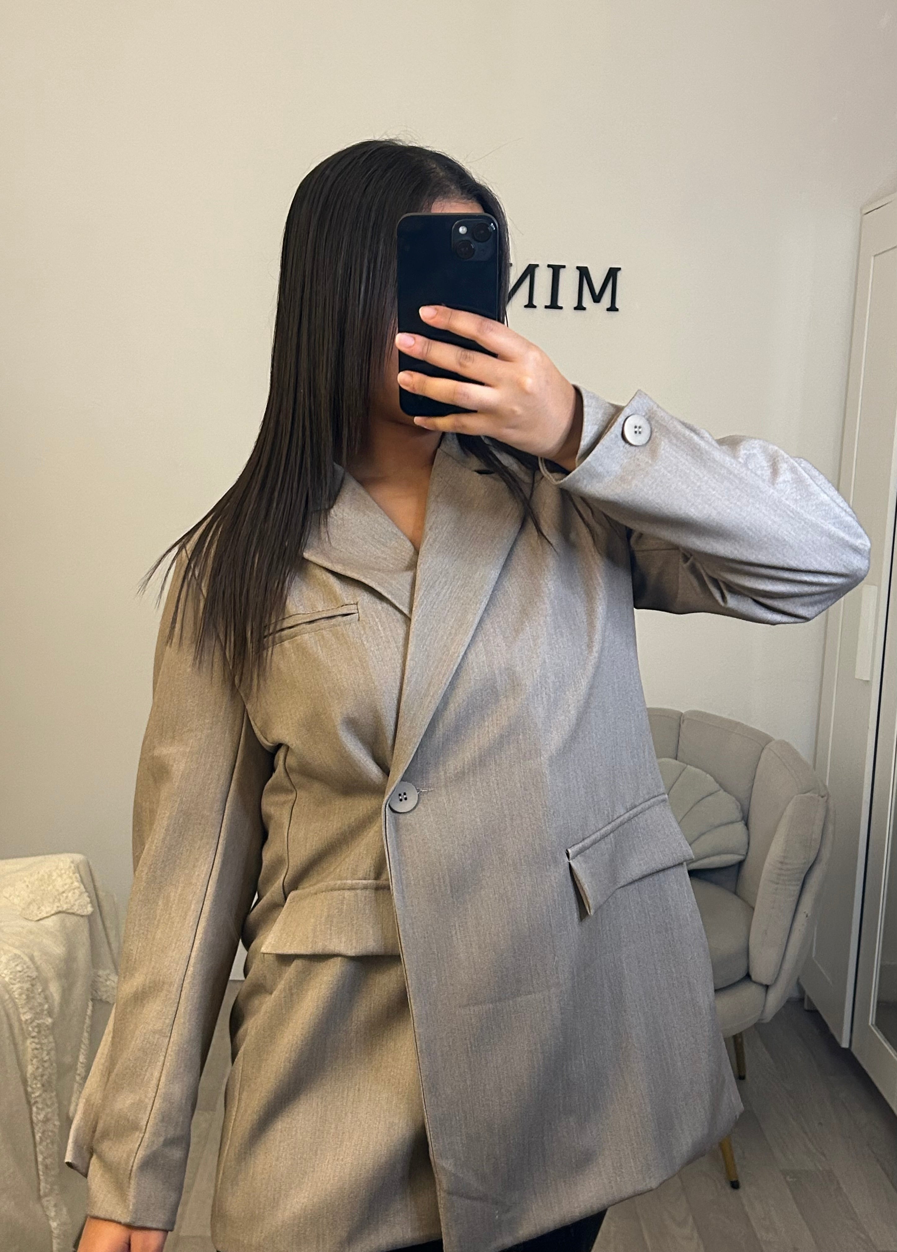 Blazer taupe